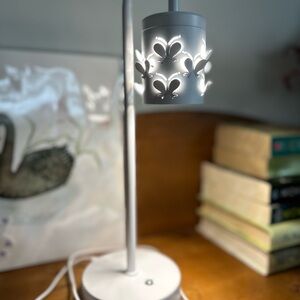 Butterfly Motif Touch Button Lamp